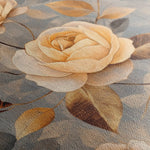 Floral 1459 Canvas Art 60 x 40 cm / Black