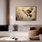 Animals 146 Canvas Art 18" x 24" / 45 x 60 cm / Black