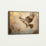 Animals 146 Canvas Art 18" x 24" / 45 x 60 cm / Black