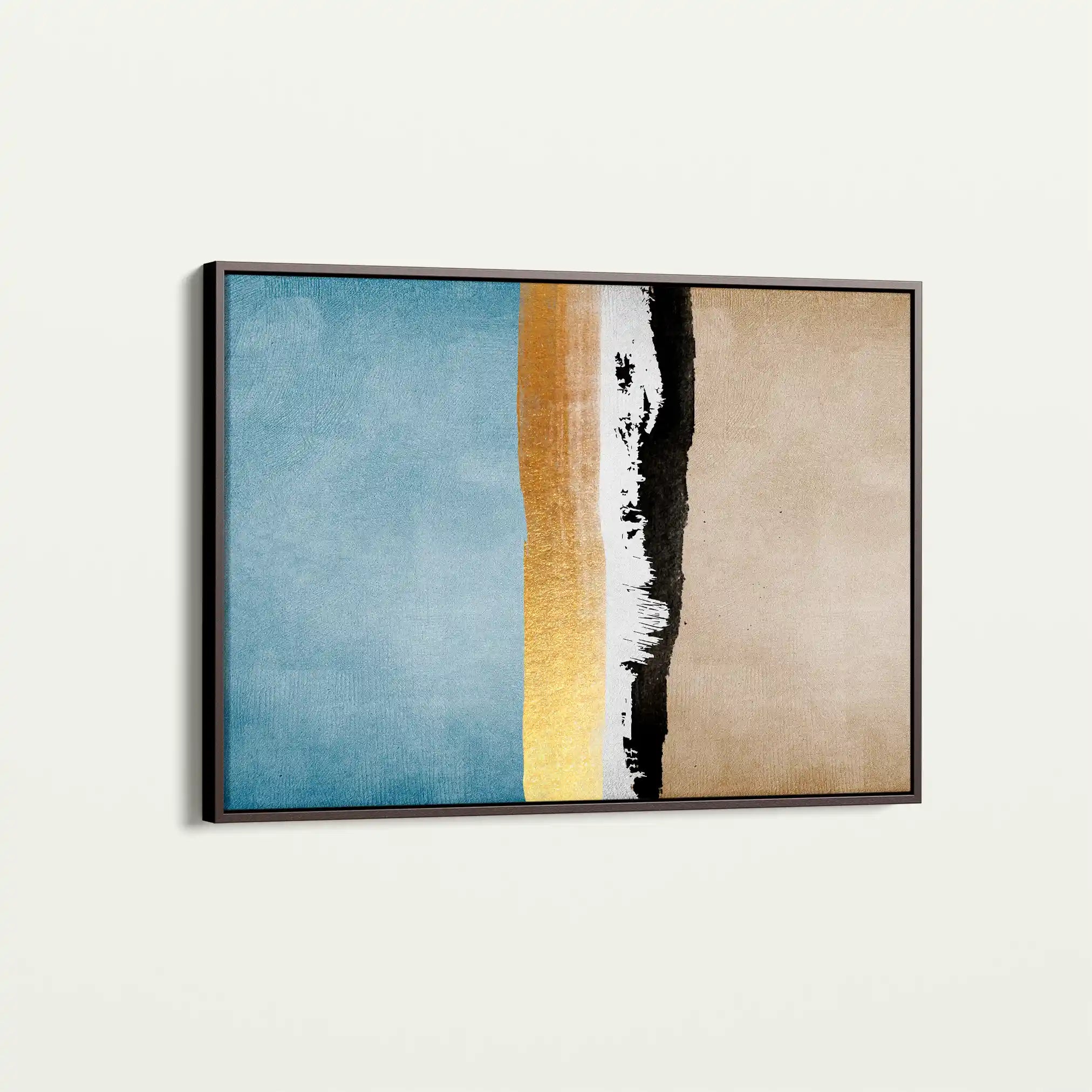 Abstract 146 Canvas Art 60 x 40 cm / Black