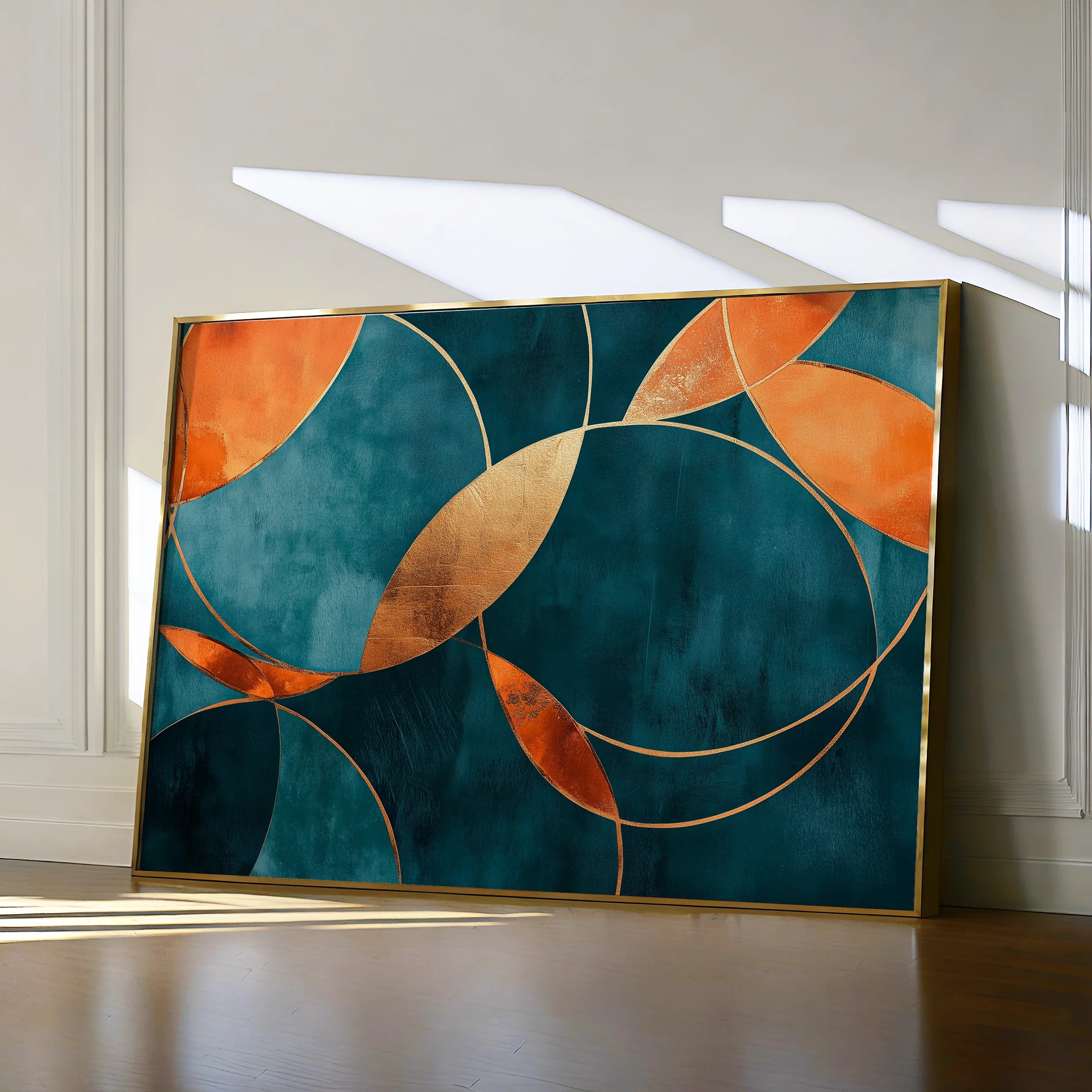 Boho 146 Canvas Art 18" x 24" / 45 x 60 cm / Black