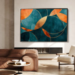 Boho 146 Canvas Art 18" x 24" / 45 x 60 cm / Black