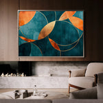 Boho 146 Canvas Art 18" x 24" / 45 x 60 cm / Black