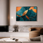Boho 146 Canvas Art 18" x 24" / 45 x 60 cm / Black