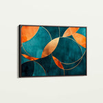 Boho 146 Canvas Art 18" x 24" / 45 x 60 cm / Black