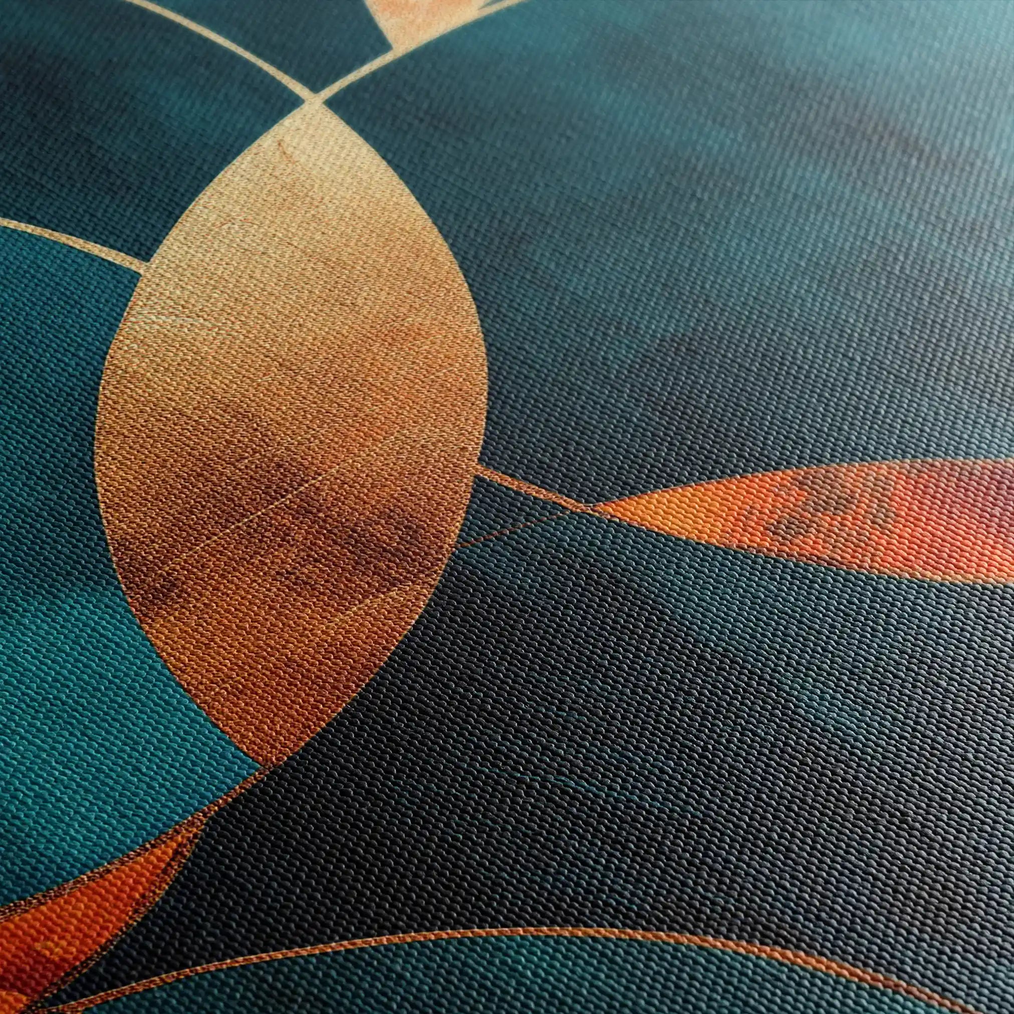 Boho 146 Canvas Art 60 x 40 cm / Black