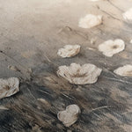 Floral 146 Canvas Art 60 x 40 cm / Black