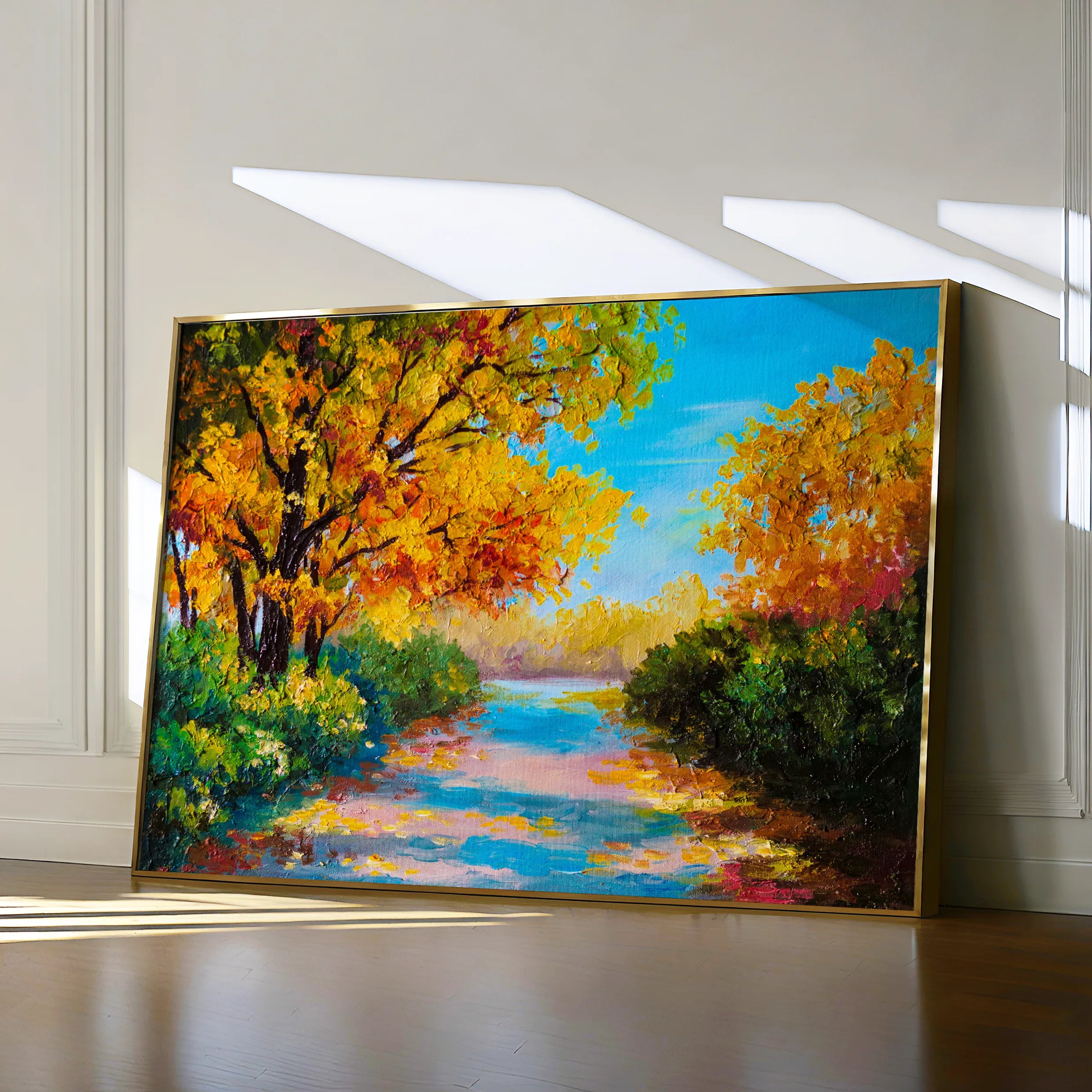 Landscape 146 Canvas Art 18" x 24" / 45 x 60 cm / Black