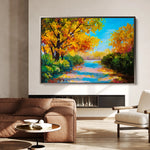 Landscape 146 Canvas Art 18" x 24" / 45 x 60 cm / Black