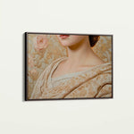 Portrait 146 Canvas Art 60 x 40 cm / Black
