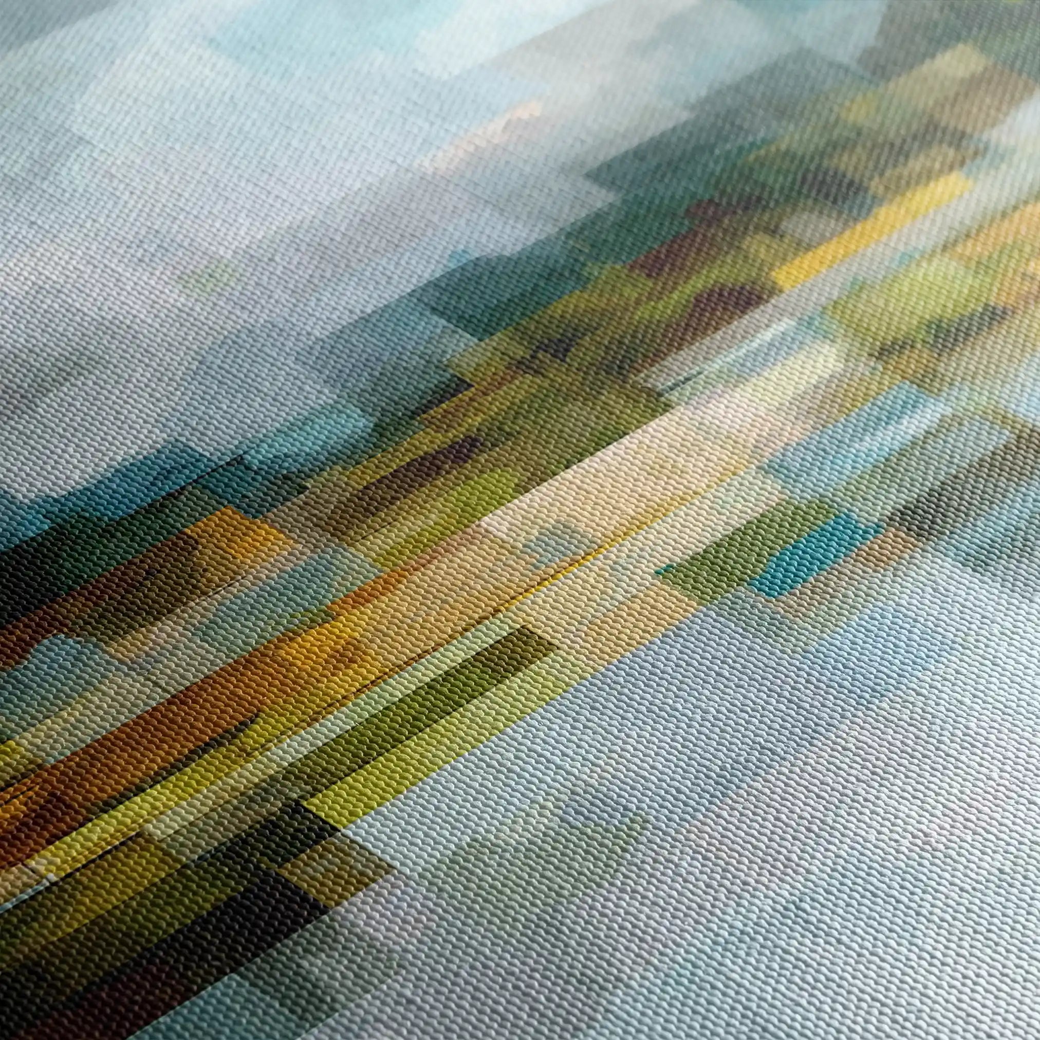 Abstract 1461 Canvas Art 60 x 40 cm / Black