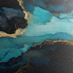 Abstract 1465 Canvas Art 18" x 24" / 45 x 60 cm / Black