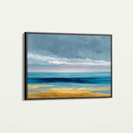 Abstract 1467 Canvas Art 60 x 40 cm / Black