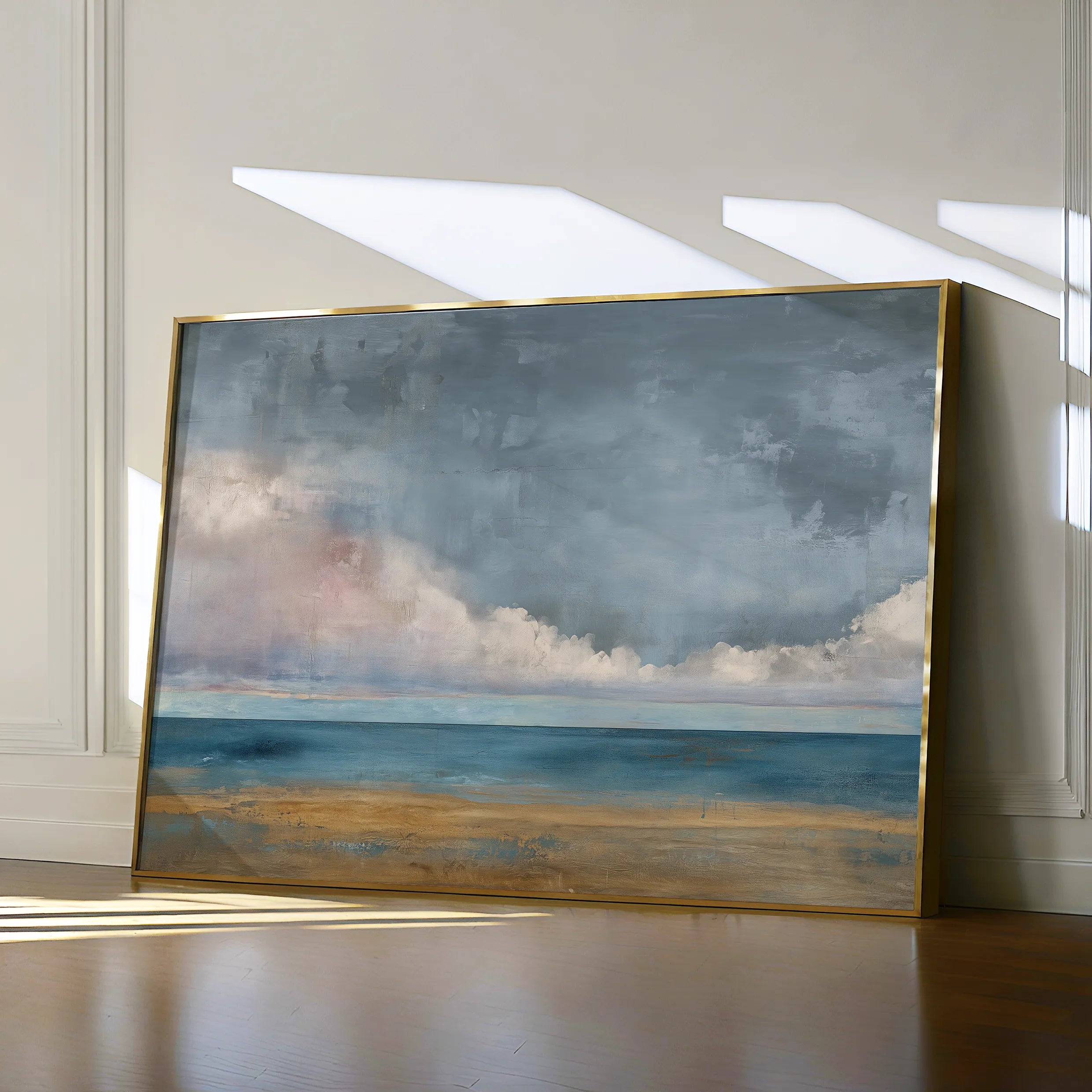 Abstract 1468 Canvas Art 18" x 24" / 45 x 60 cm / Black
