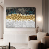 Abstract 147 Canvas Art 18" x 24" / 45 x 60 cm / Black