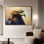 Animals 147 Canvas Art 18" x 24" / 45 x 60 cm / Black