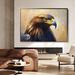 Animals 147 Canvas Art 18" x 24" / 45 x 60 cm / Black