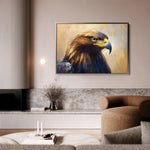 Animals 147 Canvas Art 18" x 24" / 45 x 60 cm / Black