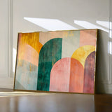 Boho 147 Canvas Art 18" x 24" / 45 x 60 cm / Black