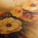 Floral 147 Canvas Art 60 x 40 cm / Black
