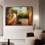 Landscape 147 Canvas Art 18" x 24" / 45 x 60 cm / Black