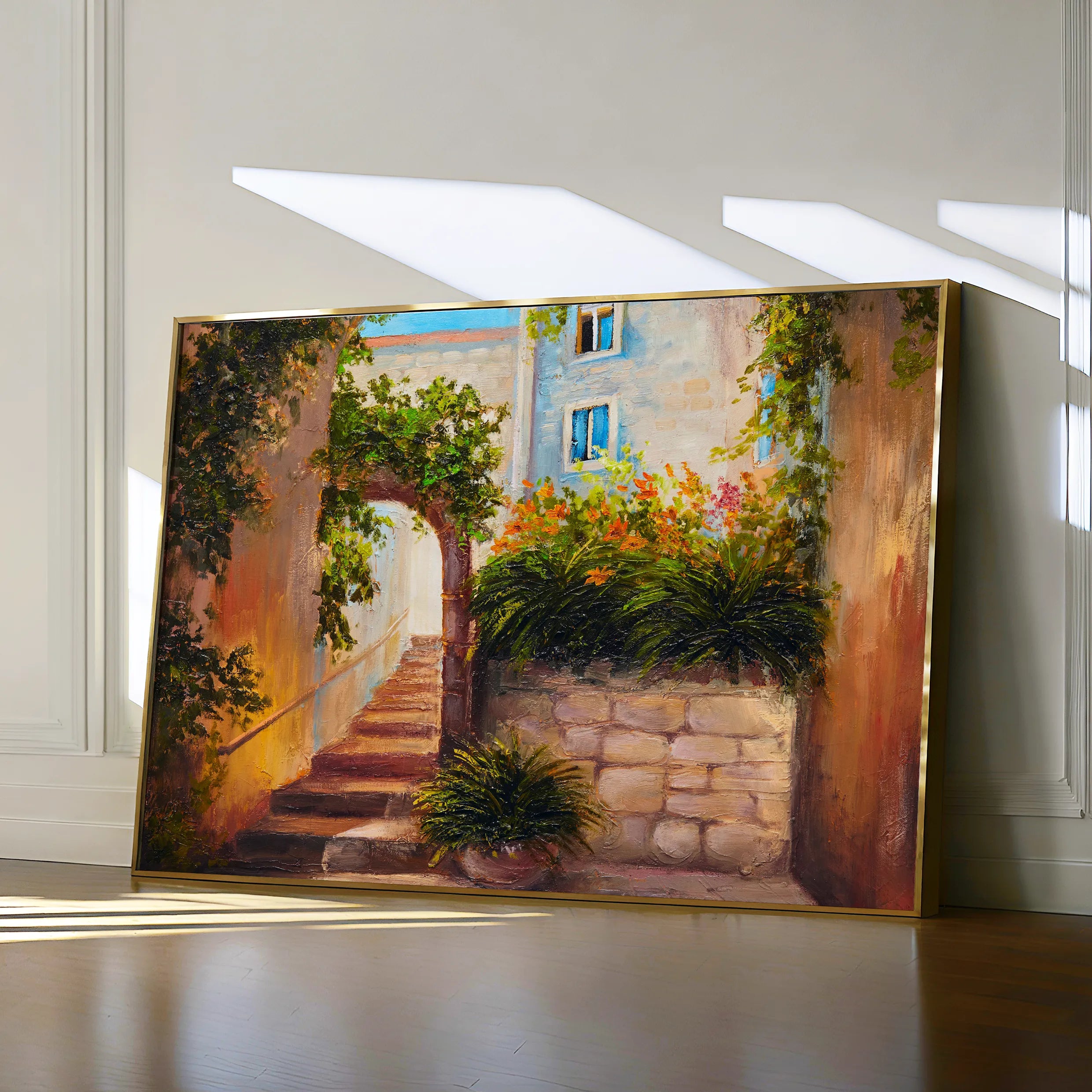 Landscape 147 Canvas Art 18" x 24" / 45 x 60 cm / Black