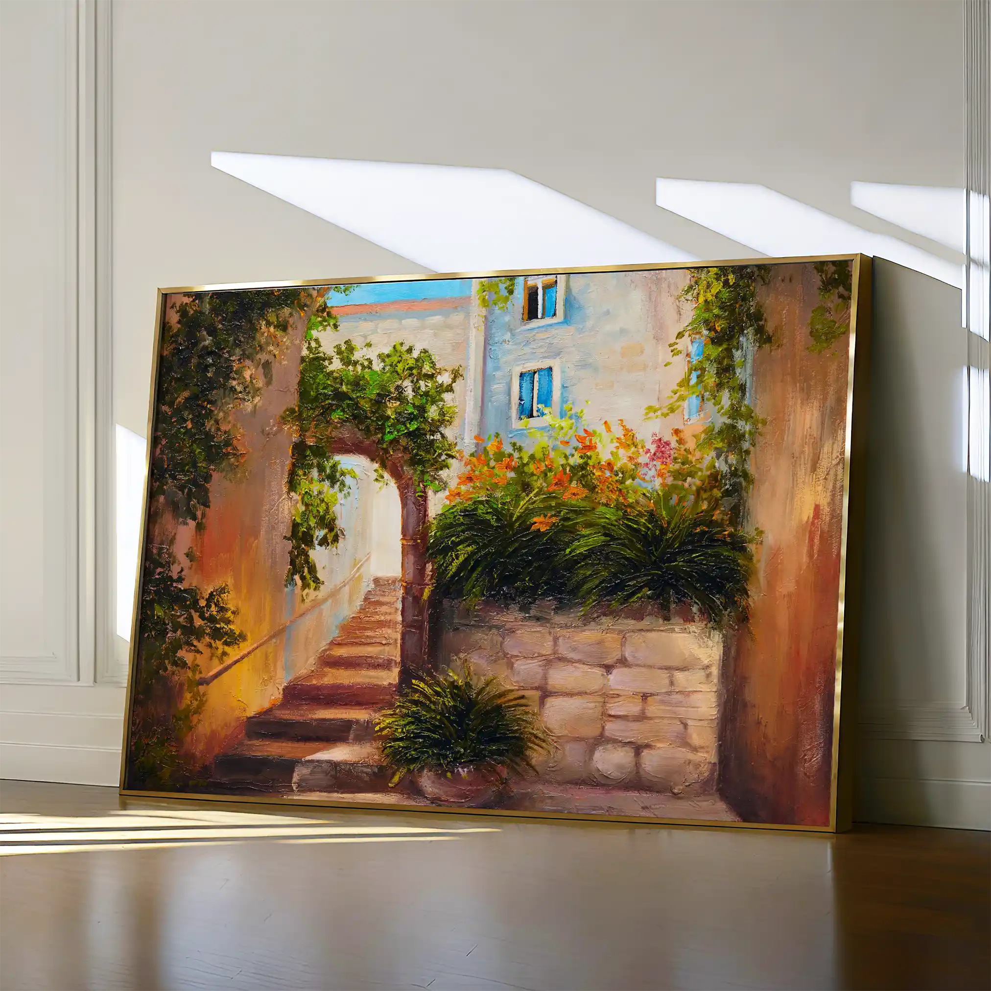 Landscape 147 Canvas Art 60 x 40 cm / Black