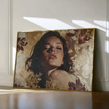 Portrait 147 Canvas Art 18" x 24" / 45 x 60 cm / Black