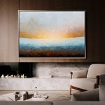 Abstract 1470 Canvas Art 18" x 24" / 45 x 60 cm / Black