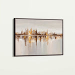 Abstract 1471 Canvas Art 60 x 40 cm / Black
