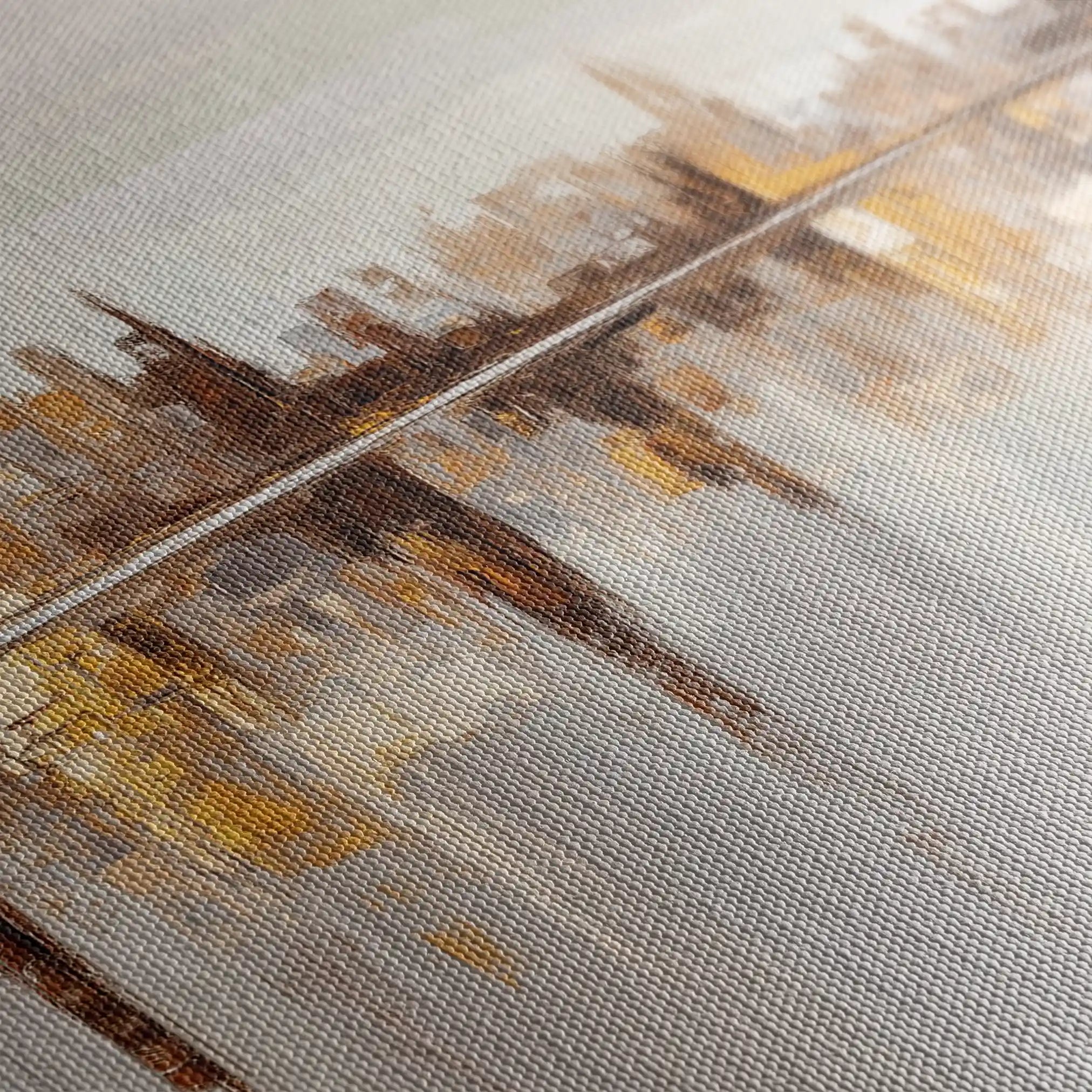 Abstract 1471 Canvas Art 60 x 40 cm / Black