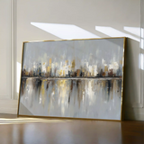 Abstract 1472 Canvas Art 18" x 24" / 45 x 60 cm / Black