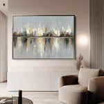 Abstract 1472 Canvas Art 18" x 24" / 45 x 60 cm / Black