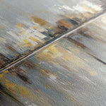 Abstract 1472 Canvas Art 60 x 40 cm / Black