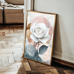 Floral 1472 Canvas Art 18" x 24" / 45 x 60 cm / Black
