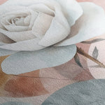 Floral 1472 Canvas Art 60 x 40 cm / Black
