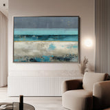Abstract 1474 Canvas Art 18" x 24" / 45 x 60 cm / Black