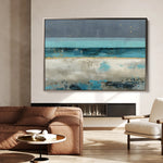 Abstract 1474 Canvas Art 18" x 24" / 45 x 60 cm / Black