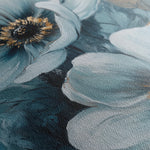 Floral 1474 Canvas Art 18" x 24" / 45 x 60 cm / Black