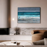 Abstract 1475 Canvas Art 18" x 24" / 45 x 60 cm / Black
