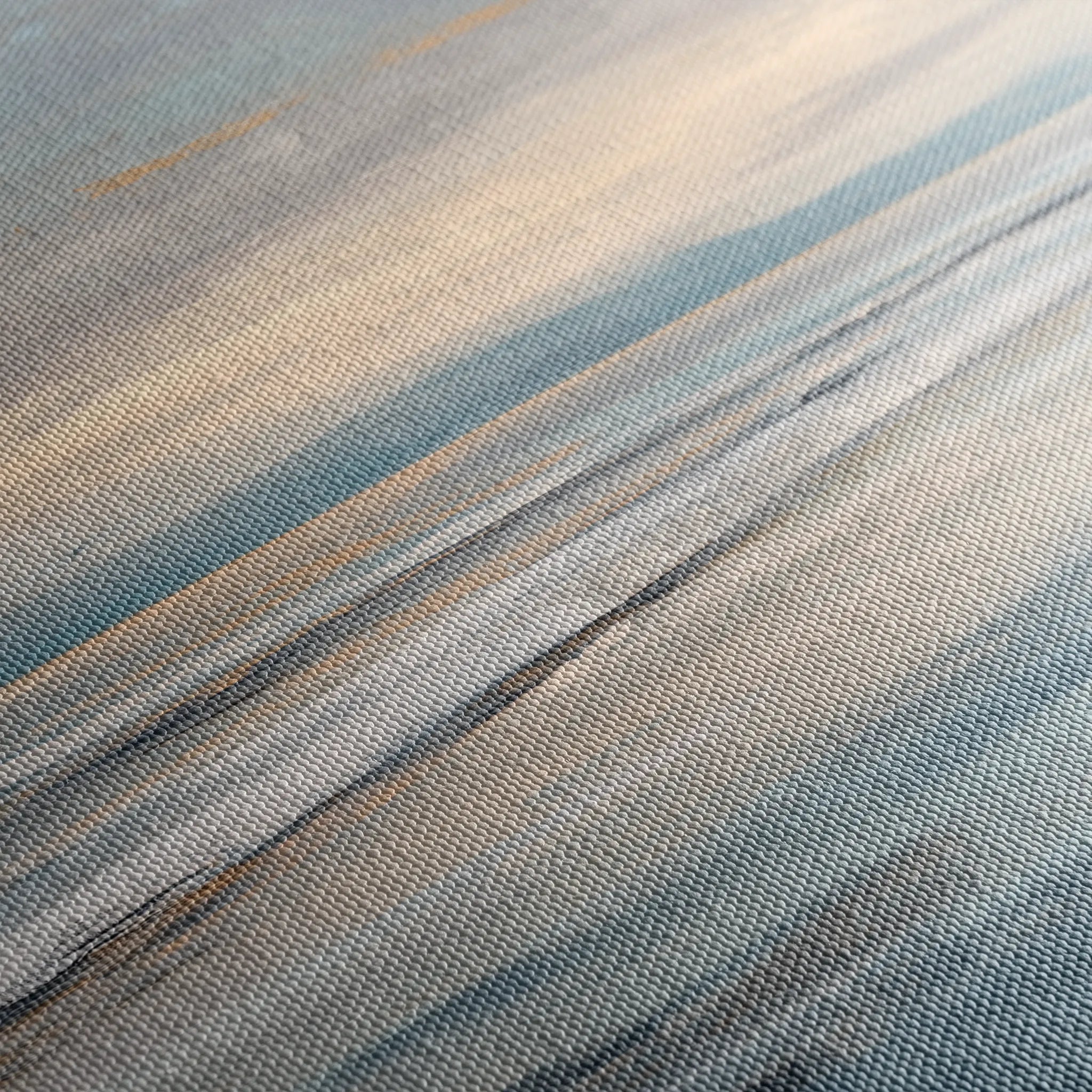 Abstract 1476 Canvas Art 18" x 24" / 45 x 60 cm / Black