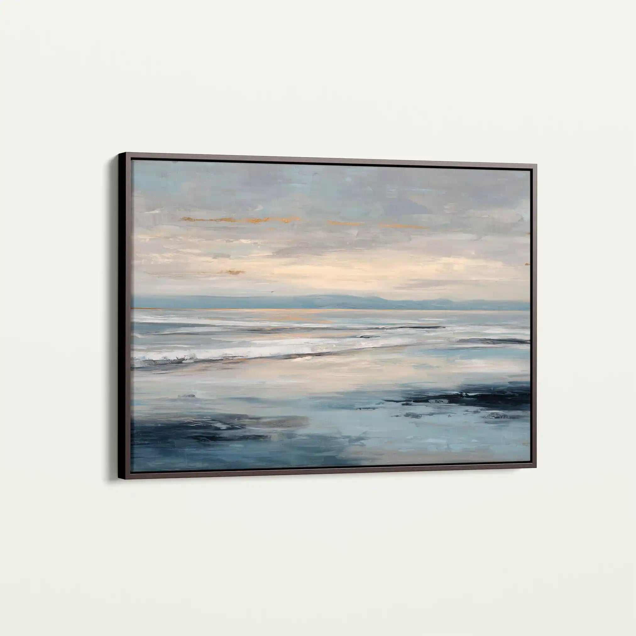 Abstract 1476 Canvas Art 60 x 40 cm / Black