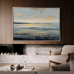 Abstract 1477 Canvas Art 18" x 24" / 45 x 60 cm / Black