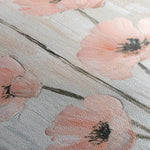 Floral 1477 Canvas Art 18" x 24" / 45 x 60 cm / Black