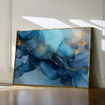 Abstract 1478 Canvas Art 18" x 24" / 45 x 60 cm / Black