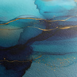 Abstract 1478 Canvas Art 18" x 24" / 45 x 60 cm / Black