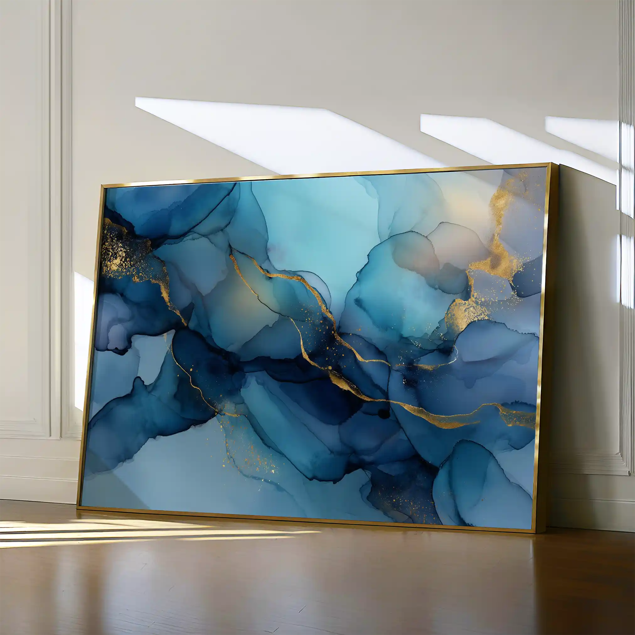 Abstract 1478 Canvas Art 60 x 40 cm / Black