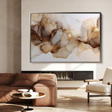Abstract 1479 Canvas Art 18" x 24" / 45 x 60 cm / Black