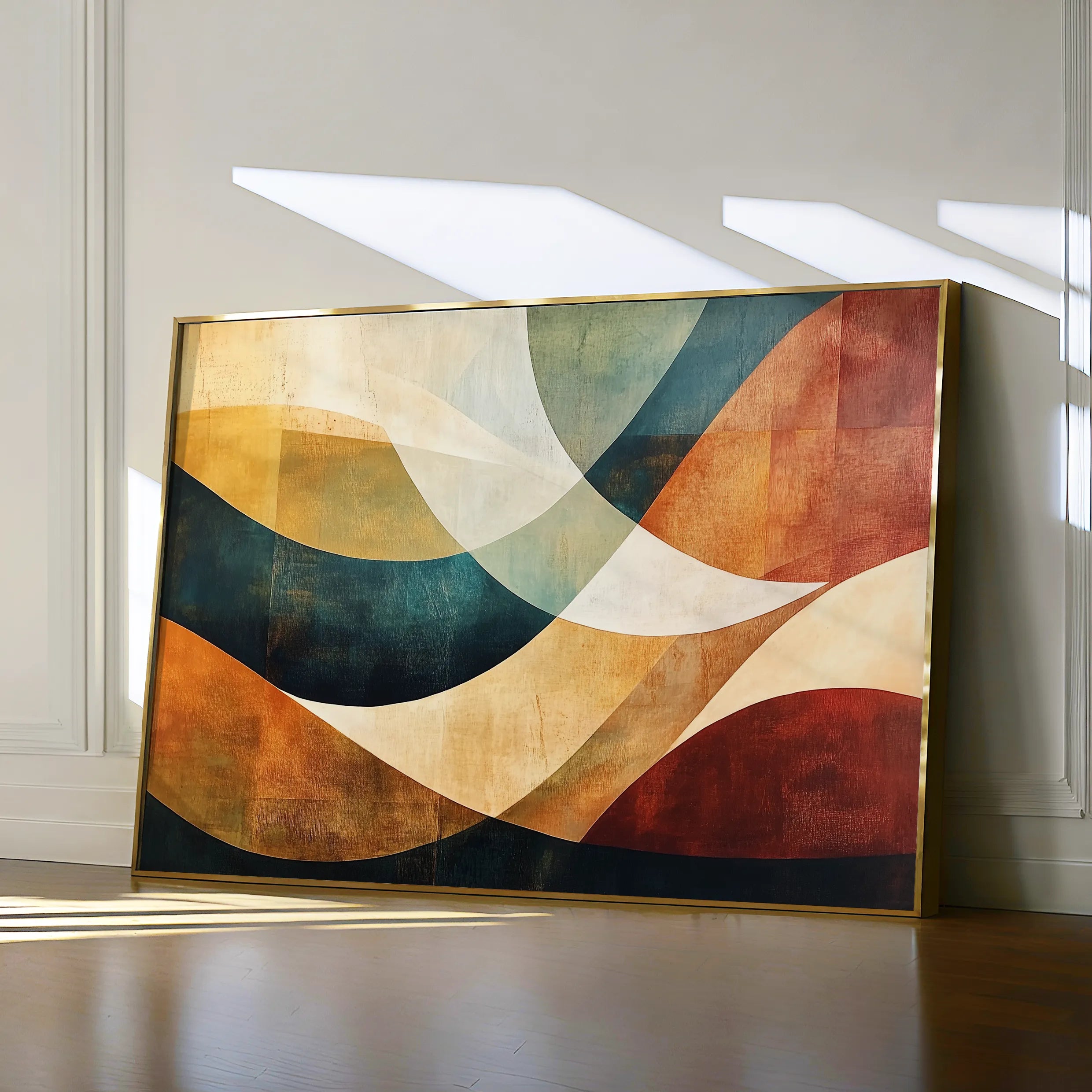 Boho 148 Canvas Art 18" x 24" / 45 x 60 cm / Black