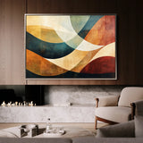 Boho 148 Canvas Art 18" x 24" / 45 x 60 cm / Black